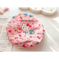 卡通可爱美乐蒂浴帽成人儿童洗澡防水帽双层防水加厚日系面包超人|老鼠KT