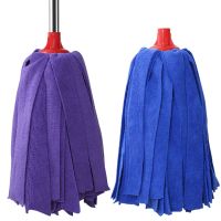 拖把家用圆头不锈钢超细纤毛维毛巾布老式地拖普通传统棉线拖布拖