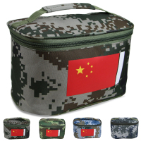 迷彩洗漱袋便携洗漱包内务收纳包军迷战术户外洗浴包旅行生活袋