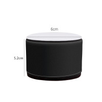 家用增高垫桌椅脚垫家具沙发茶几床保护垫静音耐磨桌子腿加高垫块|6厘米圆黑色4个装—高度5.2厘米