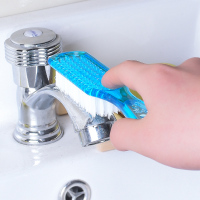 10个装塑料洗衣服小刷子洗衣刷刷鞋子清洁刷软毛洗鞋刷子水晶鞋刷