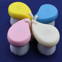 面膜刷子 软毛 脸部黑头刷洗脸神器泡沫 打泡器洗面奶洗脸刷|1个洗脸刷
