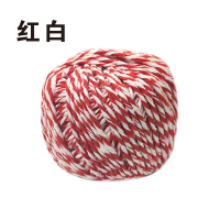 包粽子专用天然香草 马莲草 包粽子香草棉线绳包粽子的粽线粽子绳|红白棉线10卷