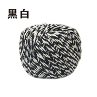 包粽子专用天然香草 马莲草 包粽子香草棉线绳包粽子的粽线粽子绳|黑白棉线10卷