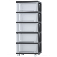 透明塑料收纳箱抽屉式衣服婴儿童玩具储物盒书籍零食杂物收纳柜子