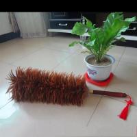 鸡毛掸子鸡毛扫家用车用可以伸缩大号小号加厚加密|木柄加厚60厘米