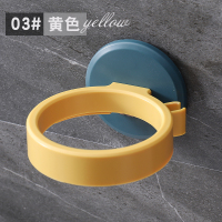 吹风机置物架家用浴室免打孔挂风筒架子壁挂卫生间电吹风收纳挂架|03#黄色