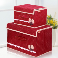 无纺布收纳箱可折叠内衣内裤袜子收纳箱