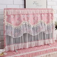 电视机防尘罩壁挂式55寸电视套50寸曲面65寸电视蒙电视柜布艺盖布|新款红如意 48/49寸