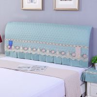 弹力全包罩子床头套床头罩简约欧式床靠背巾保护罩床头防尘罩套子|优雅绿色 [床头]2米宽