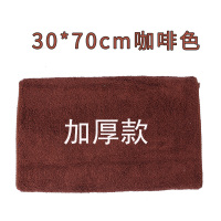 保洁专用毛巾吸水不掉毛加厚抹布擦地擦桌子厨房用品家用家务清洁|加厚10条装咖啡色30*70cm