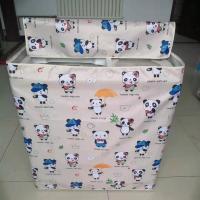 双缸半自动洗衣机罩防水防晒防尘普通双缸半自动双桶家用海尔美的|熊猫[涂银牛津布料防水防晒] 85*50*85