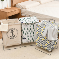 布艺脏衣篮折叠北欧衣服收纳筐放衣物娄篮玩具家用洗衣放衣服篓桶