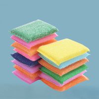 家用百洁布海绵纳米球 刷碗刷锅神器钢丝球清洁球|洗刷大王]10片