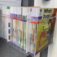 牛津树收纳箱绘本收纳盒分类画本宝宝书架儿童课本储物箱书箱神器