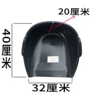 老式熟胶撮子大号家用畚箕塑料双耳农用铲锨撮箕 簸箕 垃圾铲子|777黑色撮箕一个