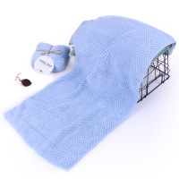 日本浴帽干发帽女洗头发强吸水速干发巾毛巾包头巾帽浴巾擦头巾|菠萝格干发毛巾(蓝色78*40cm)