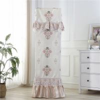 立式空调罩柜机柜式防尘罩布艺3匹2p开机不取客厅空调防尘套|云听海棠黄 高170*长50*宽30厘米