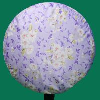 家用电风扇防尘罩子套子布艺落地扇包电机电扇全包16寸18寸12寸|18寸紫藤花