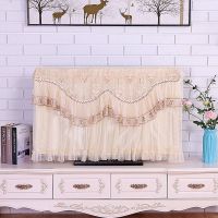 电视机罩电视罩电视套电视防尘罩挂式开机不取55寸50寸65寸6042寸|一川风月米黄开机不取 50寸专用