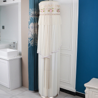 圆柱形立式柜机空调罩圆形空调防尘罩开机不取客厅格力美的奥克斯|粉红色新如花似玉不取 奥克斯(倾国、倾城、云裳除外)