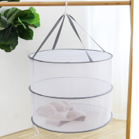 防变形晾衣网 可折叠羊绒衫毛衣平铺晾晒网 晾衣篮晒衣网兜晒衣篮|61双层全封闭绿色晒衣篮