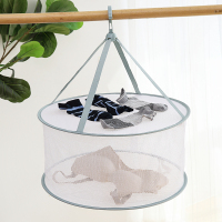 防变形晾衣网 可折叠羊绒衫毛衣平铺晾晒网 晾衣篮晒衣网兜晒衣篮|45单层全封闭绿色晒衣篮