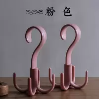 晒鞋架阳台挂鞋架多功能收纳架子挂钩塑料防风四抓挂钩晾晒挂钩|粉色