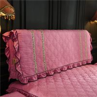 欧式全包布艺床头罩软床头套简约现代实木床头防尘罩保护套|豆沙 220cm