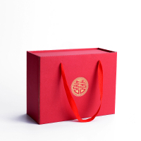 结婚双喜红色漱口杯一对情侣刷牙杯创意定制陶瓷牙缸婚庆洗漱杯|柑红色红色礼盒1个