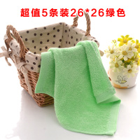 油利除木纤维洗碗巾小抹布碗布油立除不沾油厨房神奇去油|5条装26*26绿色