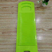 加厚加长塑料搓衣板大号防滑耐用洗衣板洗衣好手戳衣板洗刷板|超大号65*21cm绿色