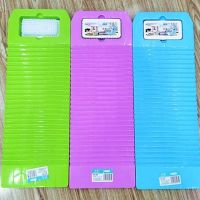 加厚加长塑料搓衣板大号防滑耐用洗衣板洗衣好手戳衣板洗刷板|加厚52*19带刷粉色