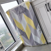 滚筒洗衣机罩 防晒帘 防水遮挡布小天鹅全自动洗衣机帘防尘帘海尔|防泼水波普条条灰色 宽68高90cm套餐2(洗衣机通用)