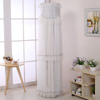 圆形柜机罩圆柜机罩圆柱空调罩圆形空调防尘罩立式圆柱柜机防尘罩|枫叶之恋-灰色 美的天行/御行/云行/俊行175高