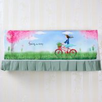 开机不取奥克斯挂式空调罩挂机全包通用格力美的海尔1.5p匹防尘|骑单车的女孩（开机不取） 2匹（长度90-93可用）