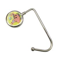 学生课桌面挂钩家用书包挂包钩不粘钩办公室可用可移动大斤|直钩派大星河海宝