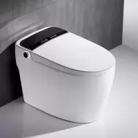 日本智能马桶全自动冲水翻盖无水压限制语音一体式即热烘干坐便器