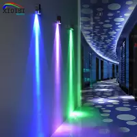 双头壁灯走廊过道墙灯彩色灯led背景墙灯酒吧ktv灯光七彩室内壁灯