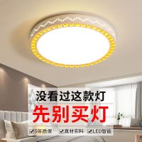 led吸顶灯客厅圆形卧室温馨吸顶灯具家用调光现代简约大气灯饰