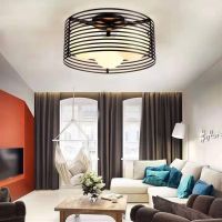 北欧全屋灯具套餐创意成套客厅餐厅卧室吊灯现代简约魔豆套装组合|卧室灯三头黑色暖光