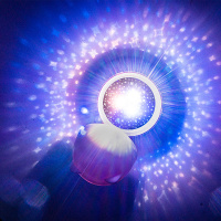 星空投影仪小夜灯创意浪漫旋转梦幻儿童星光卧室床头睡眠少女心灯