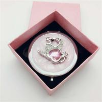 十二星座女士美容星座化妆镜便携创意梳妆镜个性金属金属折叠镜子|狮子座