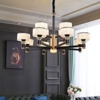 客厅吊灯现代简约轻奢北欧餐厅卧室书房家用2020新款发光时尚吊灯