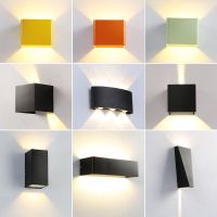 北欧壁灯客厅过道卧室墙壁灯阳台现代简约床头灯房间led装饰灯具