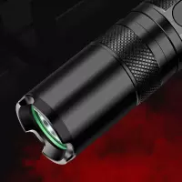 s5小迷你强光手电筒家用微型超亮远射可充电便携手电