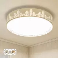 现代简约led吸顶灯创意个性圆形灯饰主卧室灯书房灯ws