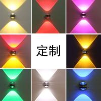 水晶壁灯背景装饰墙壁灯双头客厅卧室床头灯走廊过道装饰射灯