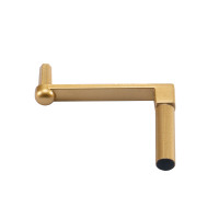 升降晾衣架手摇器手柄 内六角摇把维修配件 晒衣架升降器摇把通用|S2金色小六角