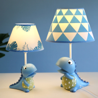 恐龙台灯卧室床头灯 led遥控可调光护眼 儿童房卡通男孩男生温馨